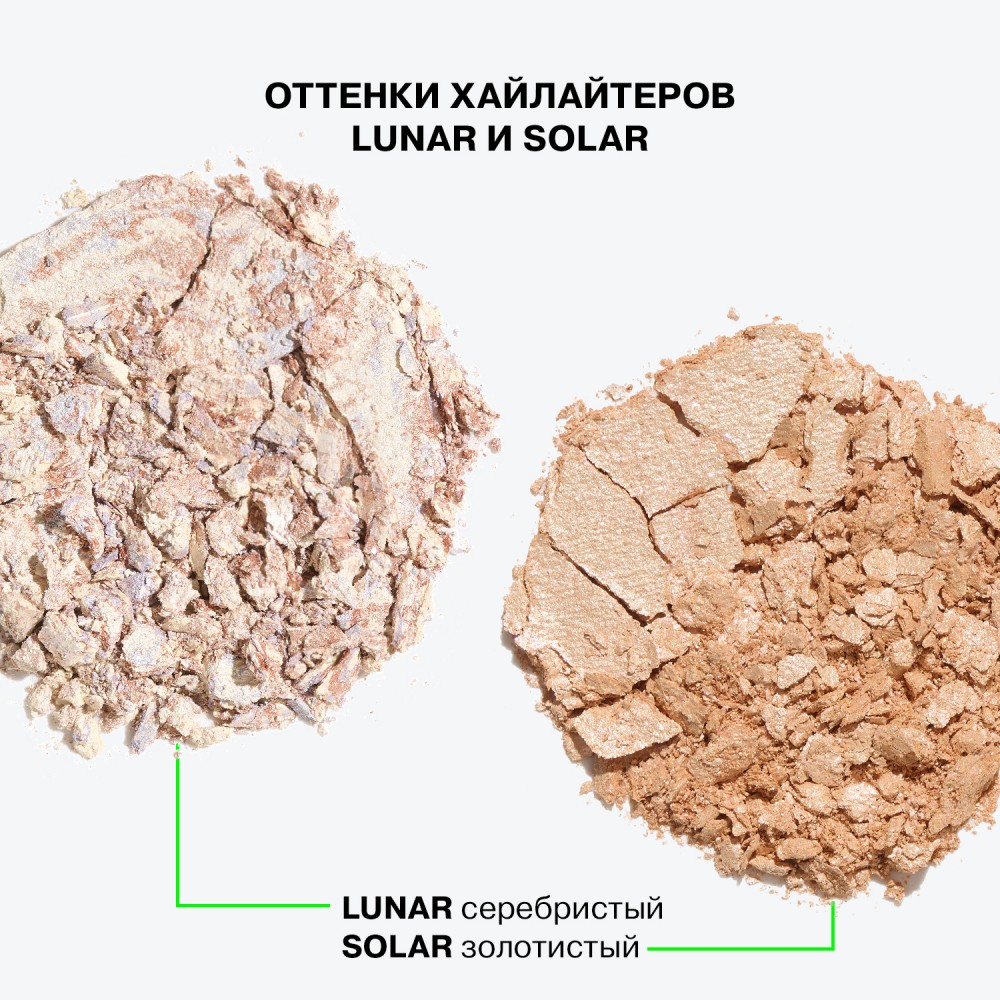 Хайлайтер для лица Influence Beauty Lunar , 4,8г. Фото 9.