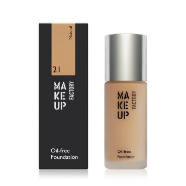 Тональный крем для лица Make Up Factory Oil-free Foundation 21 Natural 20мл.