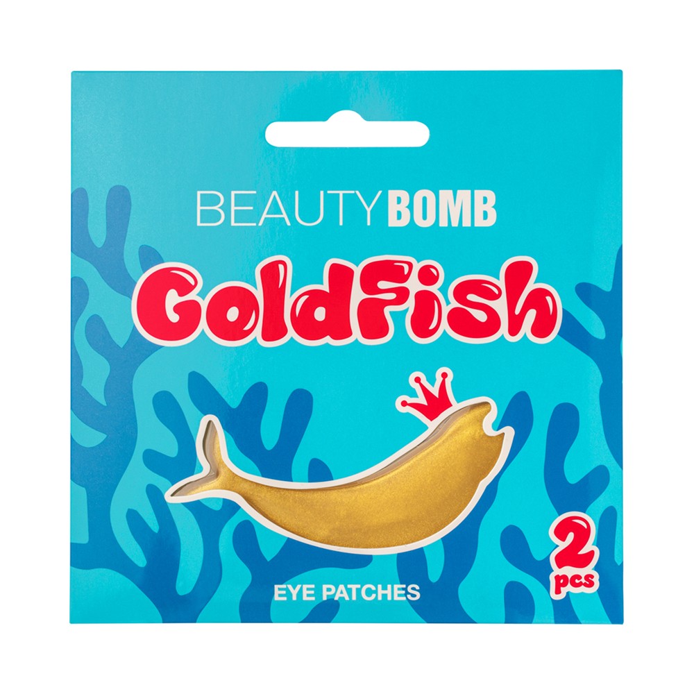 Патчи для век Beauty Bomb Goldfish 2шт. Фото 1.