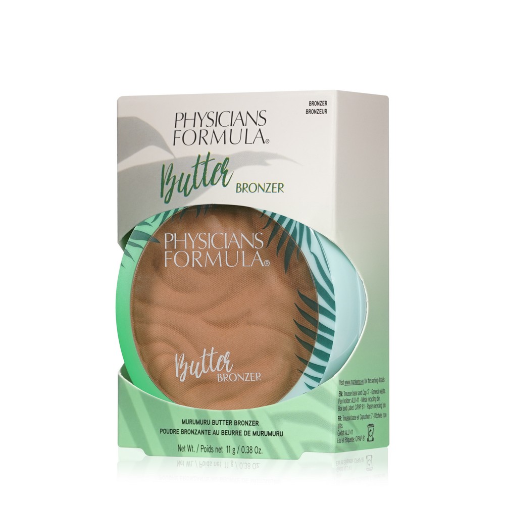 Пудра - бронзер для лица с маслом мурумуру Physician's Formula Butter Bronzer Murumuru Загар 11г. Фото 2.