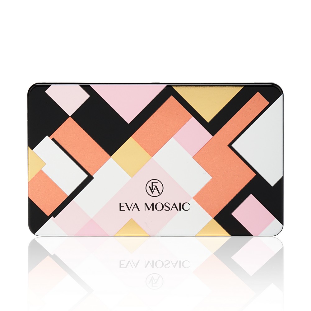 Тени для век Eva Mosaic Eye Shadow pallete 4 цвета , 02 , 6,5г. Фото 1.