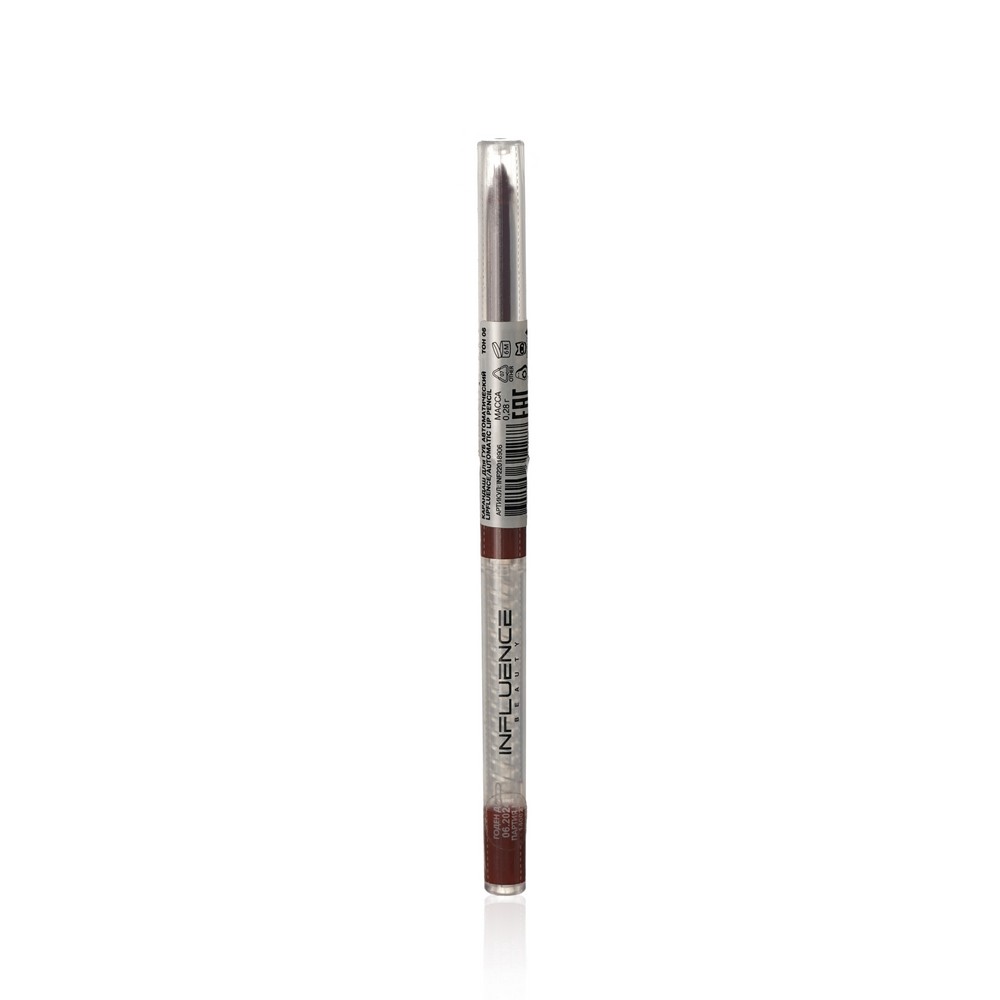 Автоматический карандаш для губ Influence Beauty Lipfluence 6 , 0,28г. Фото 3.