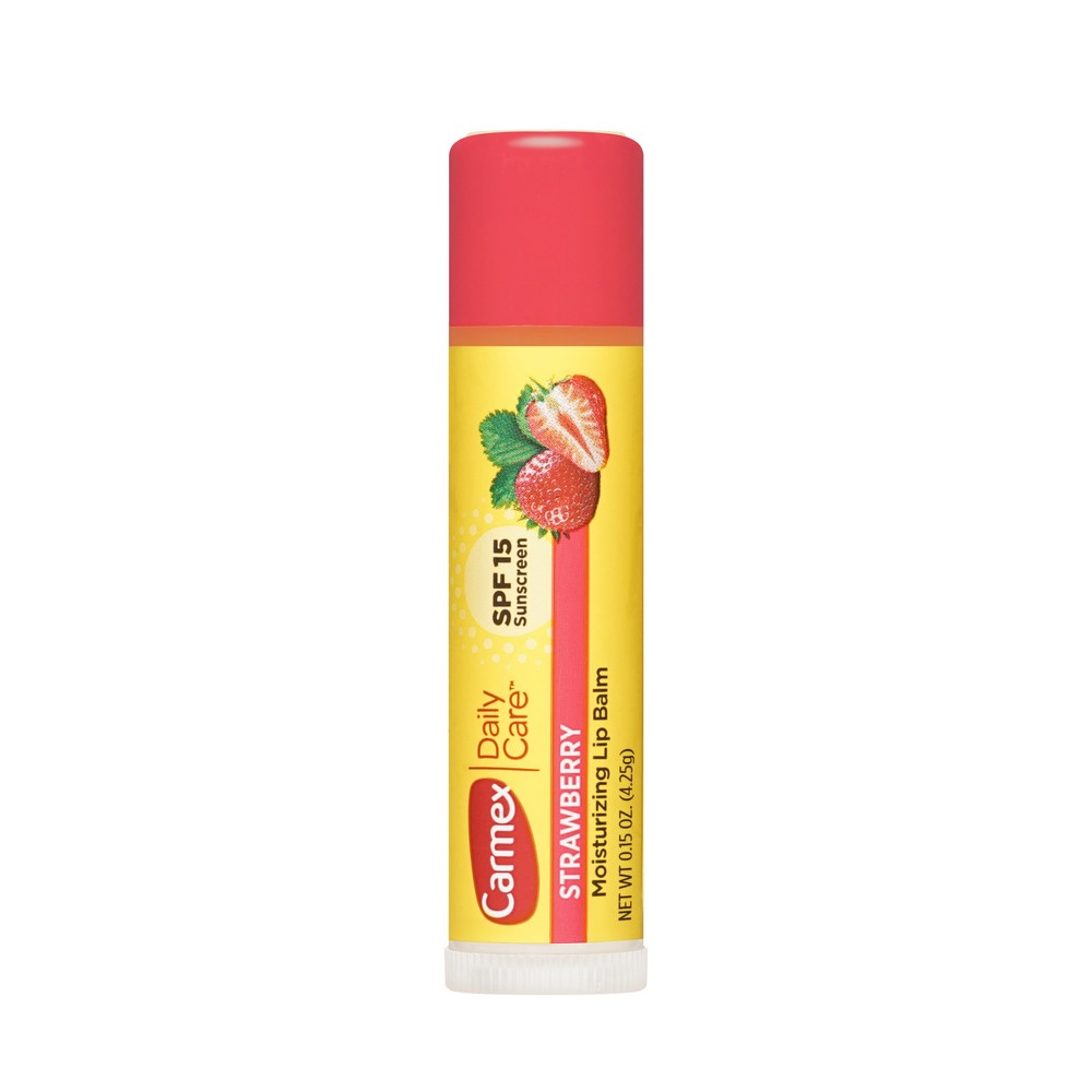 Бальзам для губ Carmex Daily Care Strawberry SPF 15 4,25г Вид№5