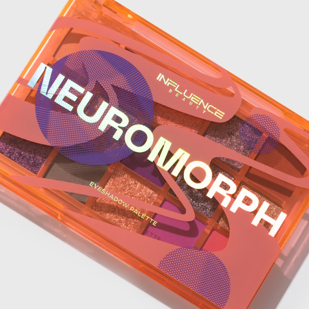 Палетка теней для век Influence Beauty Neuromorph 15 оттенков 15г. Фото 8.