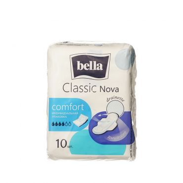 Женские гигиенические прокладки Bella Classic Nova Comfort , 10шт.