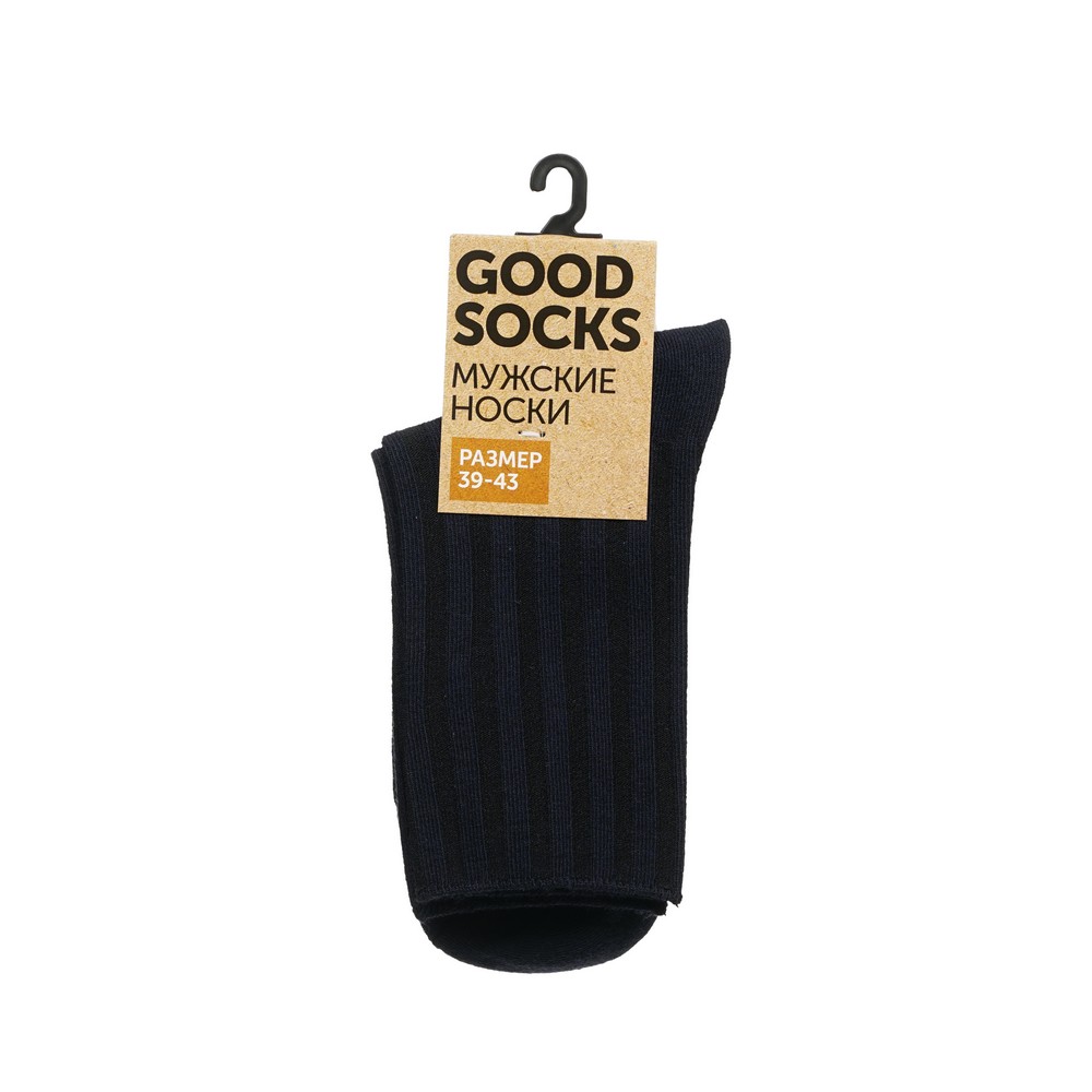 Мужские однотонные носки Good Socks WHW22582-21 Графит р.39-43. Фото 1.