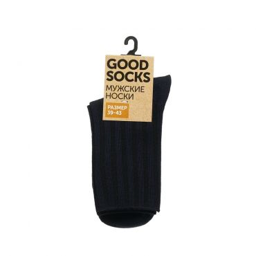 Мужские однотонные носки Good Socks WHW22582-21 Графит р.39-43.