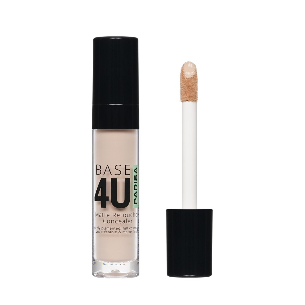 Матовый консилер для лица Parisa Cosmetics Base 4U Matte Retoucher Concealer 04 8мл