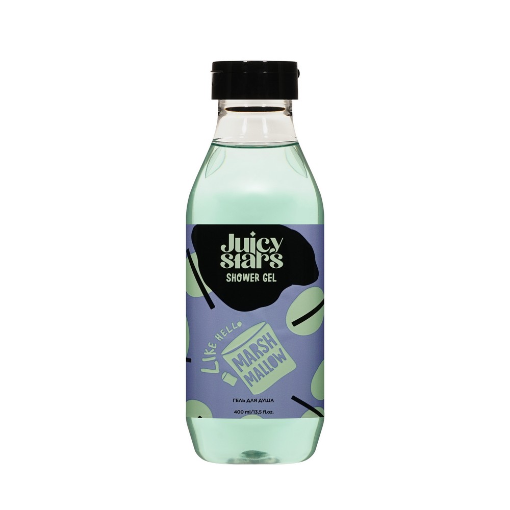 Гель для душа Juicy Stars Like Hello Marshmallow 400мл. Фото 1.