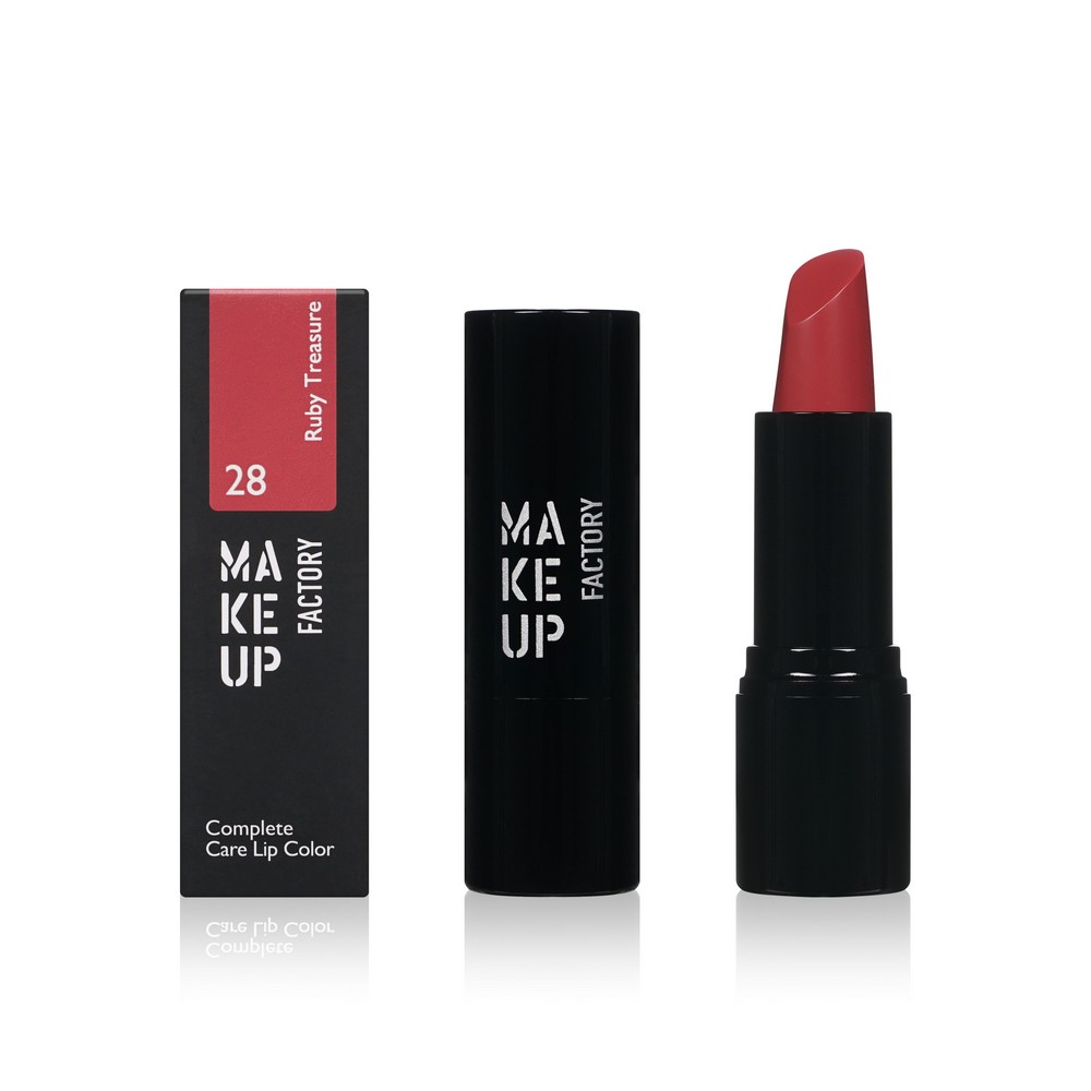 Помада для губ Make Up Factory Complete Care Lip Color 28 4г. Фото 1.