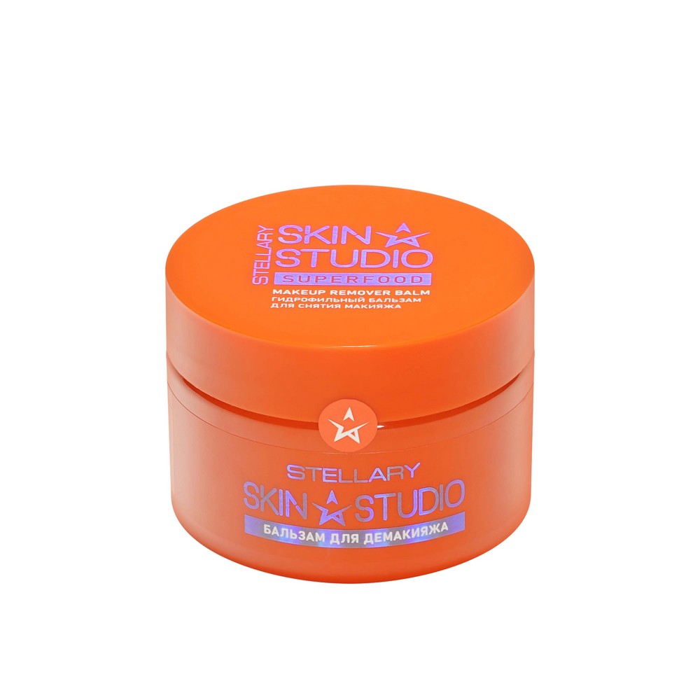 Гидрофильный бальзам для снятия макияжа Stellary Skin Studio Superfood 40мл. Фото 5.
