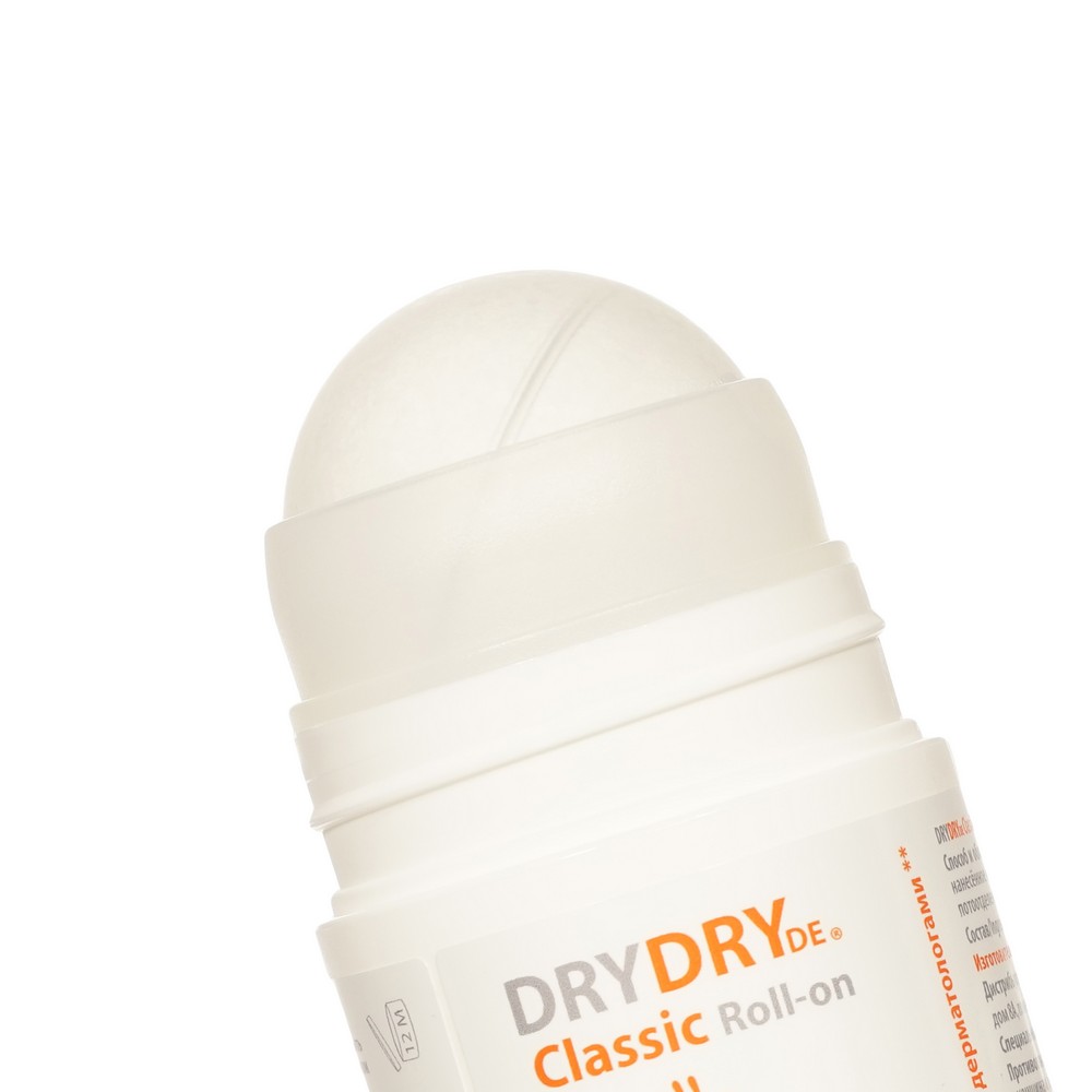 Антиперспирант от обильного потоотделения Dry Dry Classic Roll-on 35мл. Фото 6.