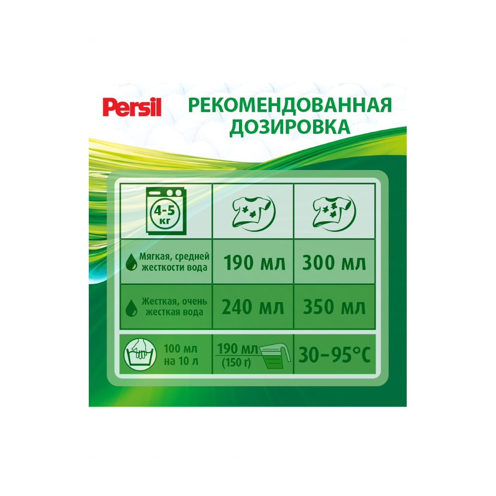 Стиральный порошок для стирки цветного белья Персил Color 450г. Фото 5.