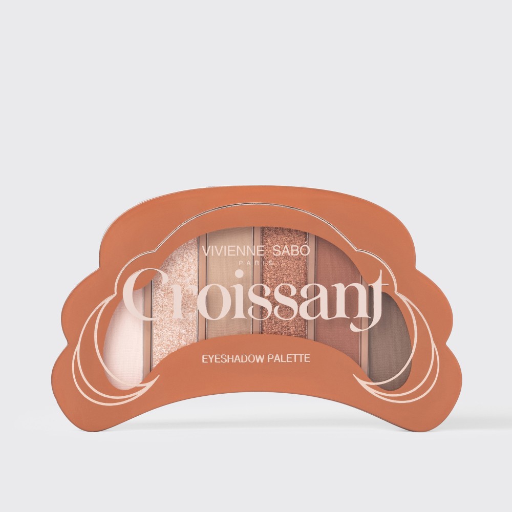 Палетка теней для век Vivienne Sabo Croissant 02 4г. Фото 5.