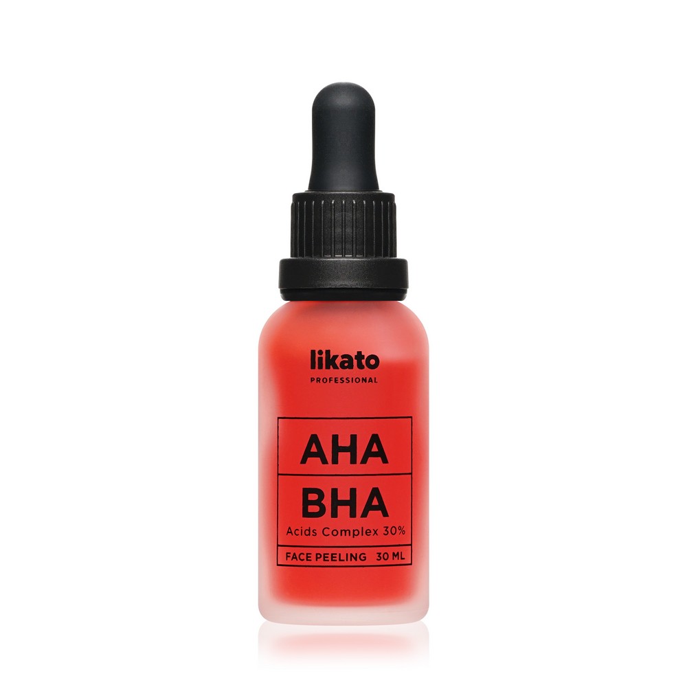 Мультикислотный пилинг для лица Likato Professional с AHA+BHA 30% кислотами 30мл. Фото 2.