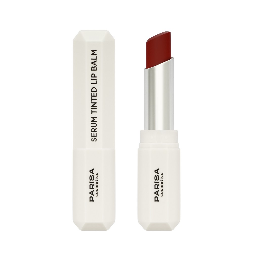 Оттеночный бальзам для губ Parisa Cosmetics Serum Tinted Lip Balm 01 3,2г. Фото 2.