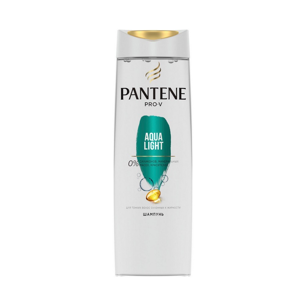 Шампунь Pantene Pro-V Aqua Light для тонких волос 250мл. Фото 1.