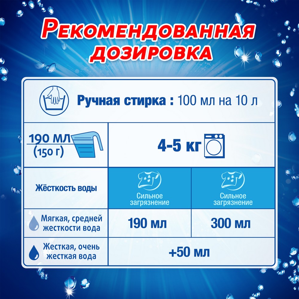 Порошок для стирки цветного белья Лоск 9 Total System Color автомат 450г Вид№8