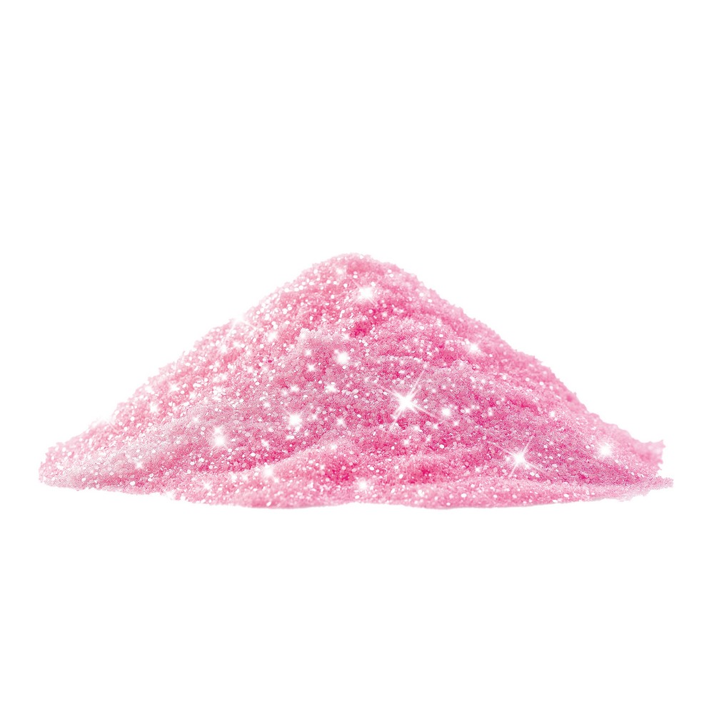 Пудра космическая для ванны Baffy Купайся весело розовая 3+ 50г. Фото 4.