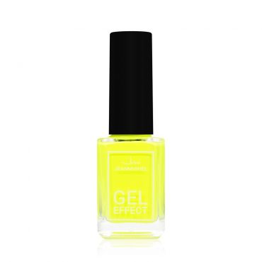 Лак для ногтей Jeanmishel GEL effect 331 матовый Жёлтый диско 12мл.