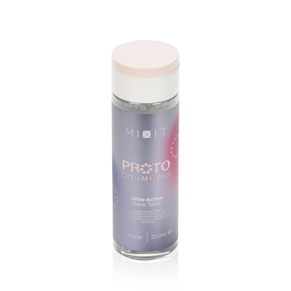 Увлажняющий тоник для лица Mixit Proto Cosmetic для возрастной кожи 30+ , 200мл. Фото 1.