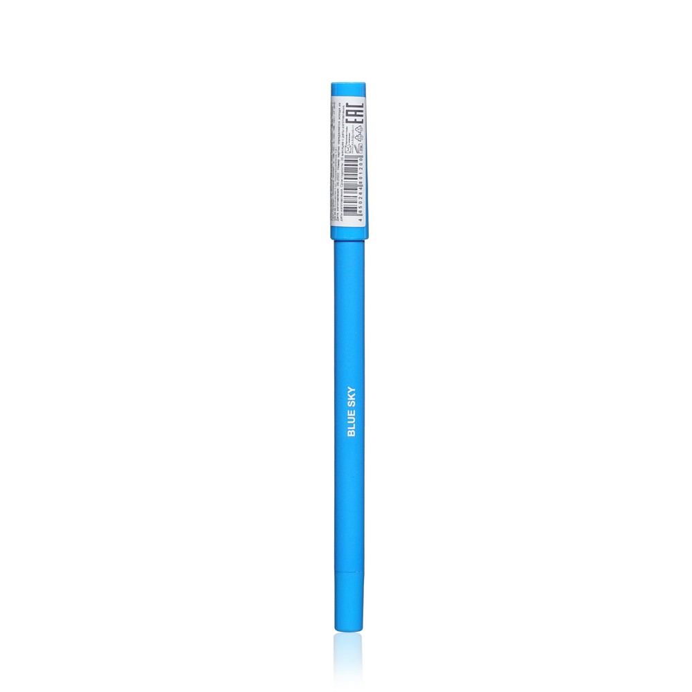 Водостойкий карандаш для век USHAS Gel Pencil Blue sky 1,6г. Фото 4.