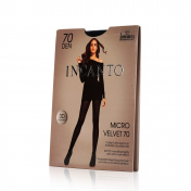 Женские колготки INCANTO Micro velvet 70den , Nero , 4 размер.