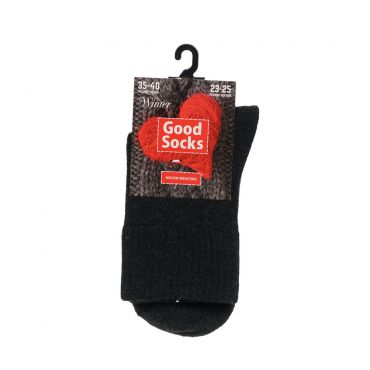 Женские махровые носки Good Socks Winter Серый р.35-40.