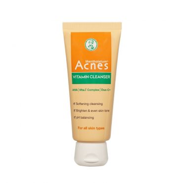 Пенка для умывания Mentholatum Acnes с витаминами 50г.