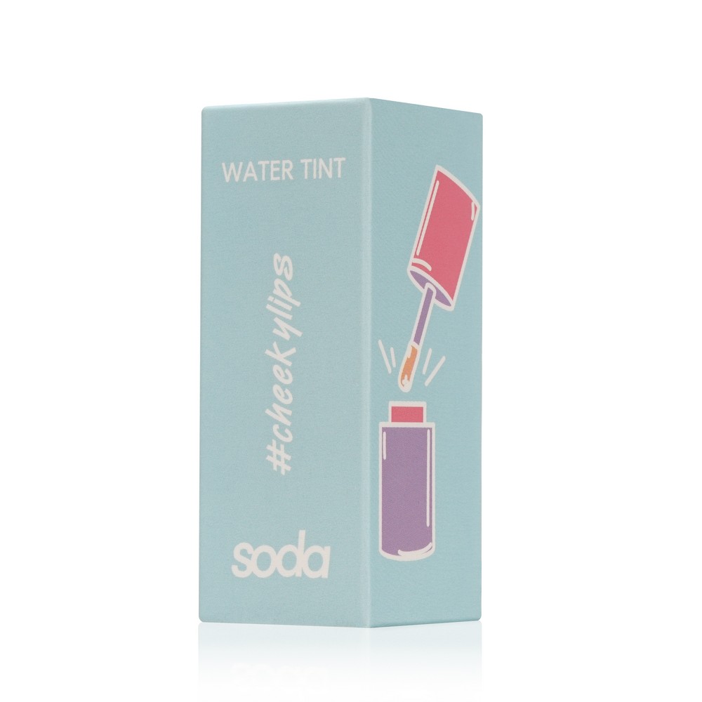Тинт для губ Soda Water Tint #cheekylips 002 , 10мл. Фото 3.