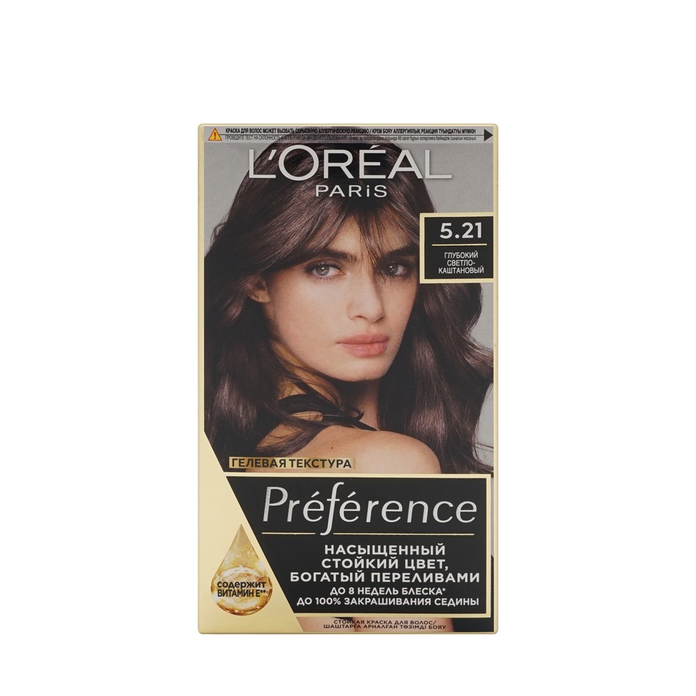 Краска L'Oreal Paris Preference стойкая для волос 5.21 Нотр-дам