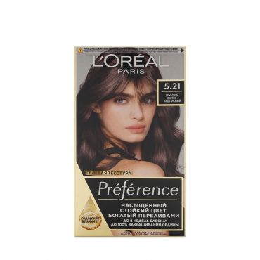 Краска L'Oreal Paris Preference стойкая для волос 5.21 Нотр-дам.