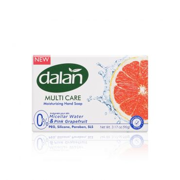 Мыло туалетное Dalan Multi Care " Micellar Water & Pink Grapefruit " 90г.