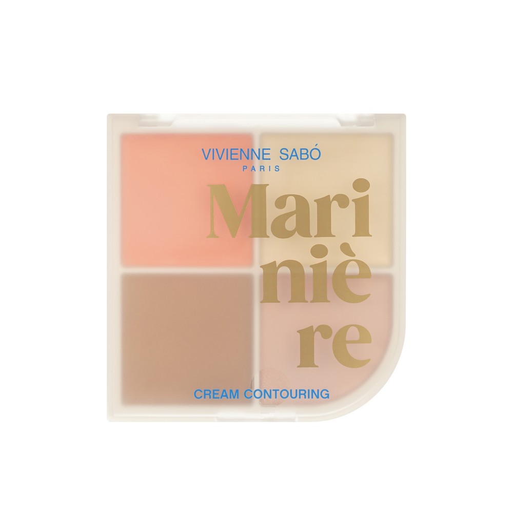 Кремовая палетка для скульптурирования лица Vivienne Sabo Mariniere 01 17,2г. Фото 1.