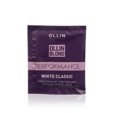 Осветляющий порошок для волос Ollin Professional Performance " Blond White Classic " 30г.