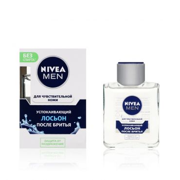 Лосьон после бритья NIVEA Men для чувствительной кожи " успокаивающий " 100мл.