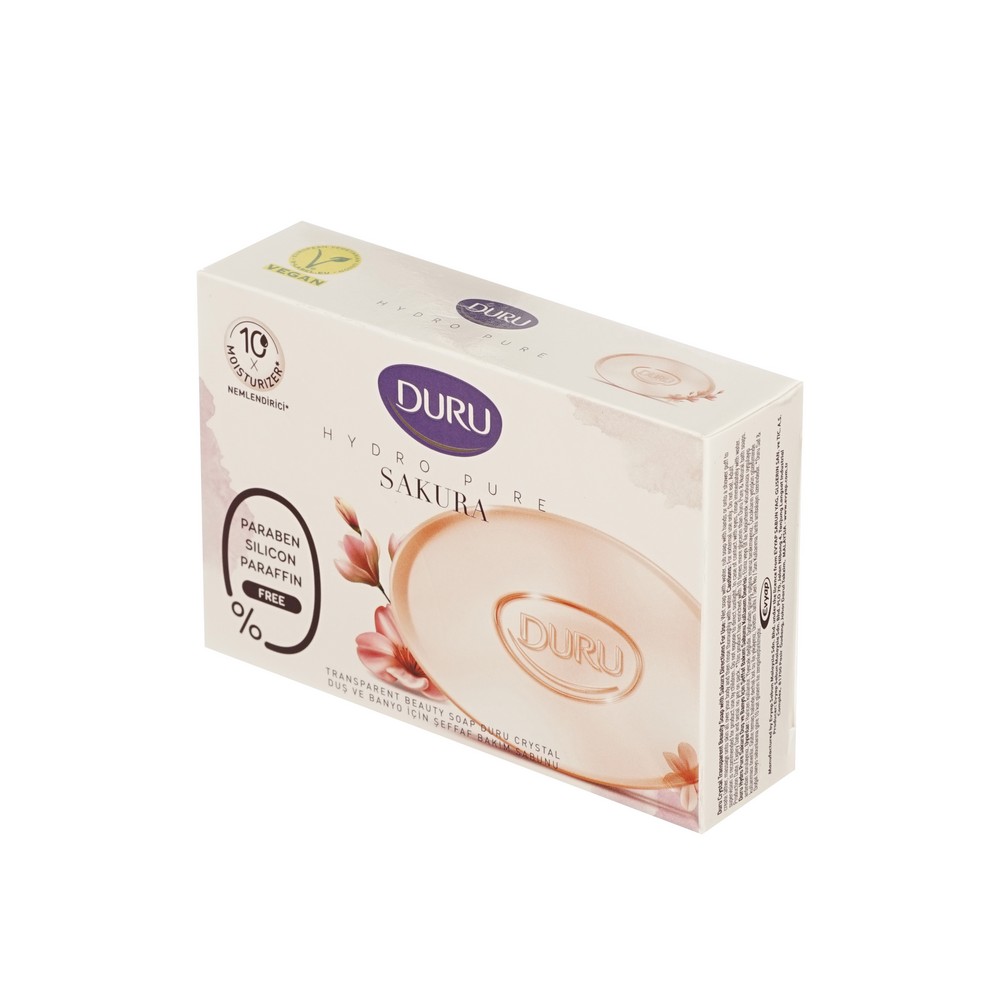 Косметическое мыло Duru Hydro Pure Sakura 106г. Фото 3.