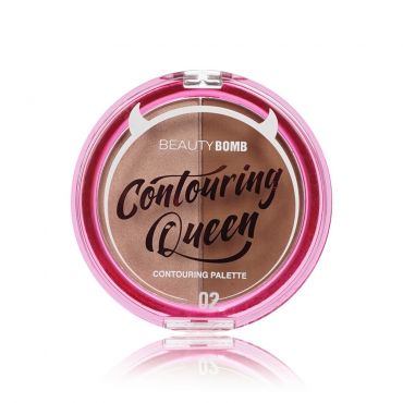 Палетка для контуринга лица Beauty Bomb Countouring Queen 02 8г.