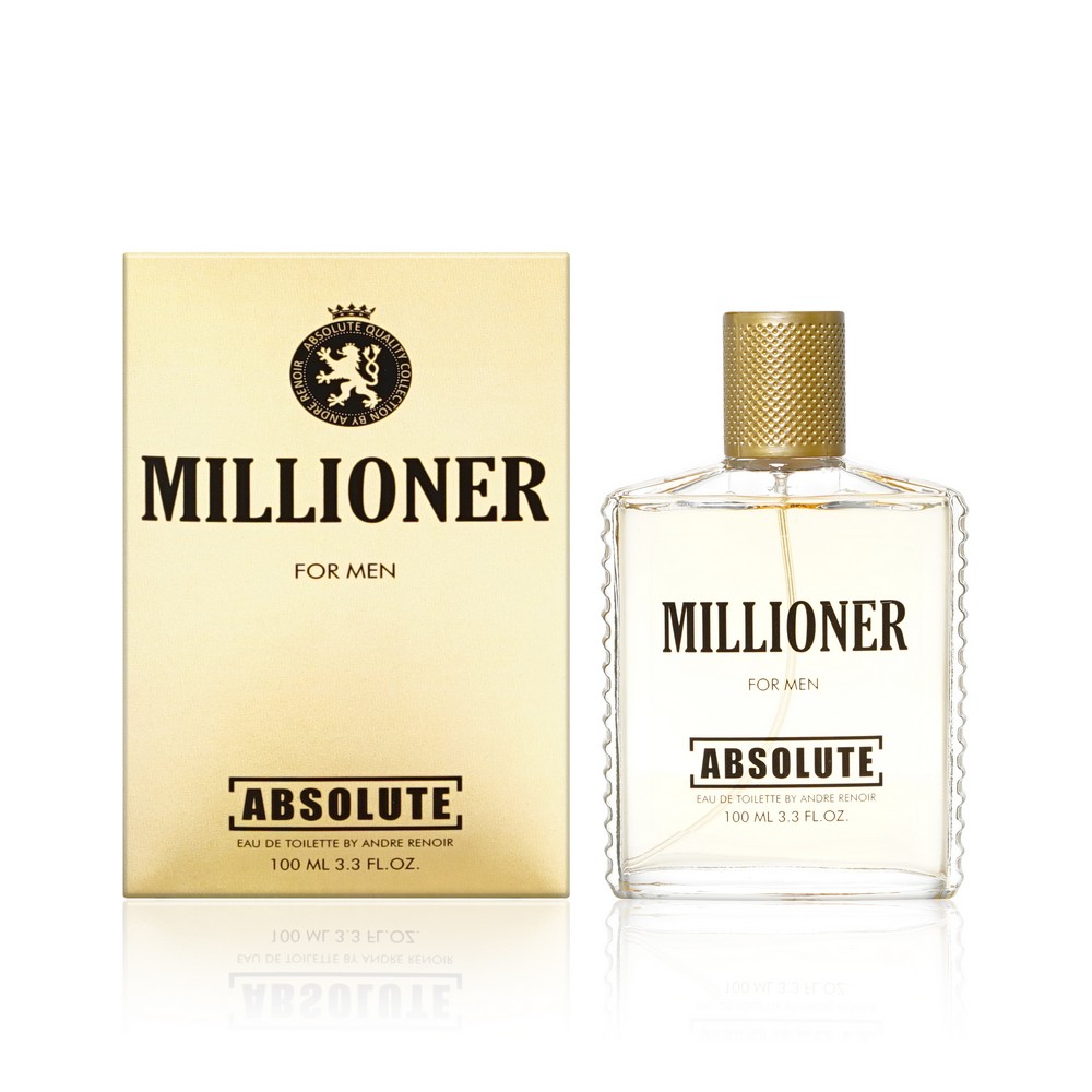 Мужская туалетная вода Delta Parfum Absolute " Millioner " 100мл. Фото 1.