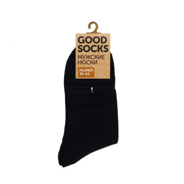 Мужские однотонные носки Good Socks WHW22102-3 Синий р.39-43.