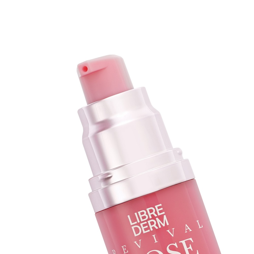 Возрождающая сыворотка для лица Librederm Rose De Rose 30мл. Фото 5.