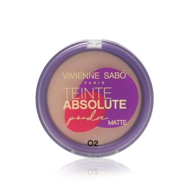 Матирующая пудра для лица Vivienne Sabo Teinte Absolute matte 02 6г.