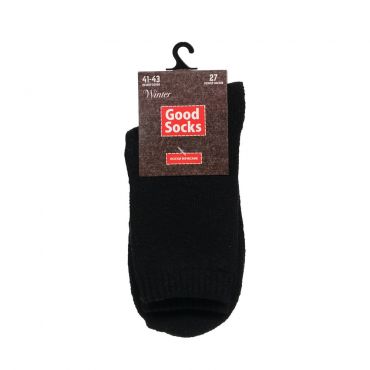 Мужские махровые носки Good Socks Winter Черный р.41-43.