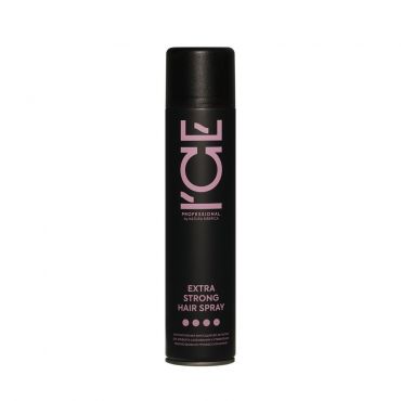 Лак для волос ICE Professional by NS Extra Strong экстрасильная фиксация 300мл.