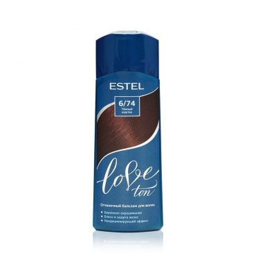 Оттеночный бальзам Estel Love Ton 6/74 Темный каштан 150мл.