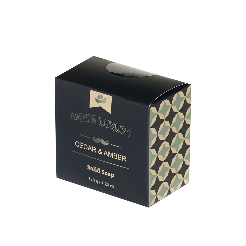 Мужской подарочный набор Men's Luxury ( гель для душа 150мл + гель для бритья 150мл + шампунь для волос 150мл + мыло твердое 120г + мочалка для тела ). Фото 11.