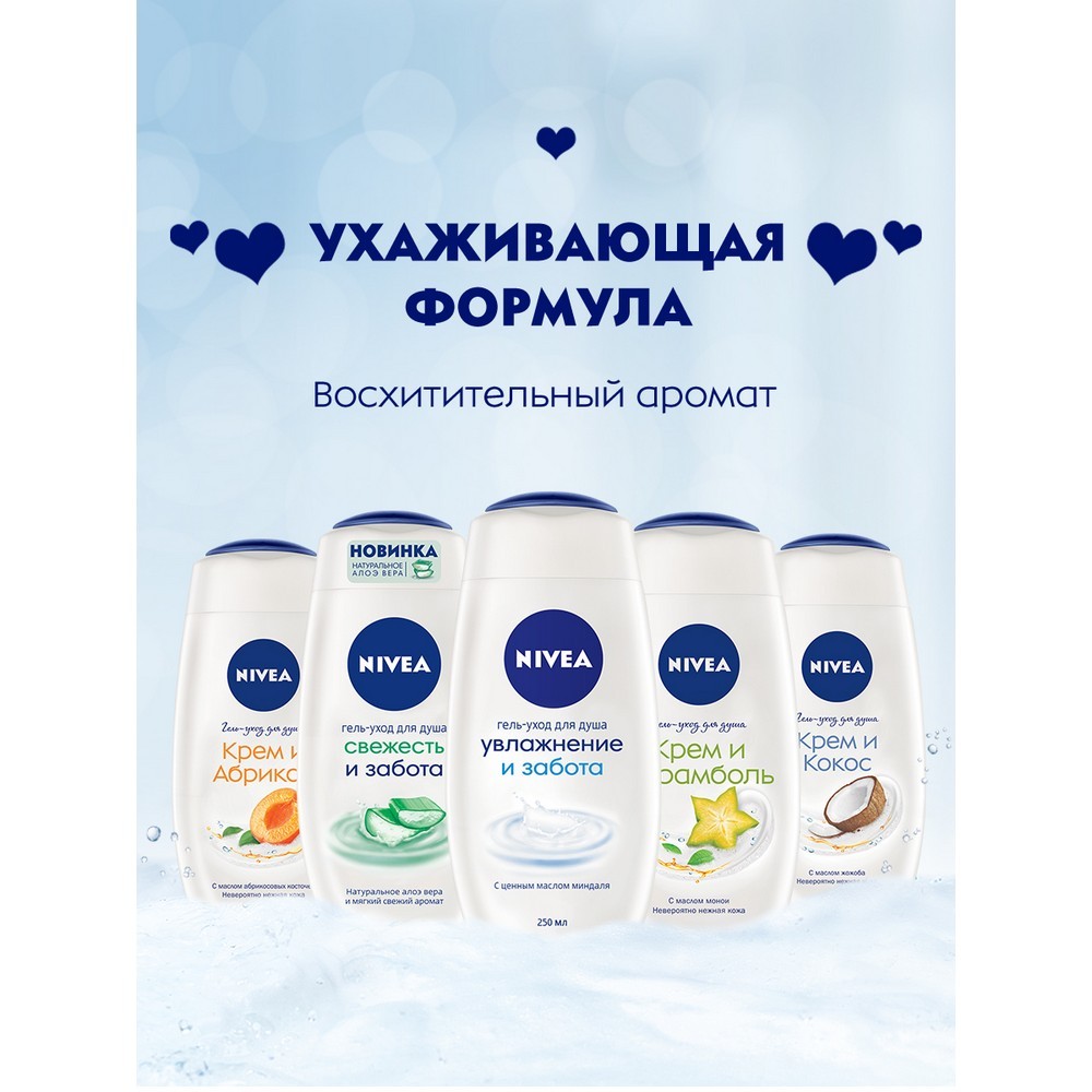 Крем - гель NIVEA для душа 