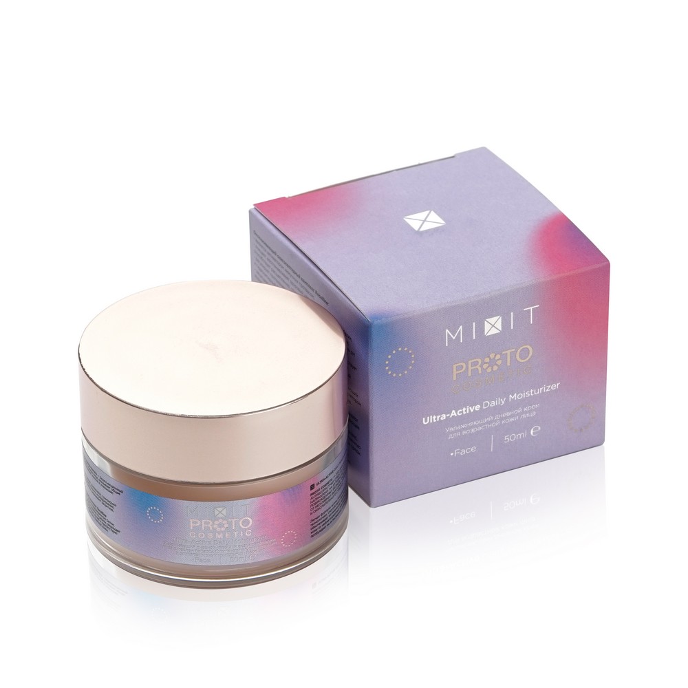 Увлажняющий дневной крем для лица Mixit Proto Cosmetic для возрастной кожи 30+ , 50мл. Фото 1.