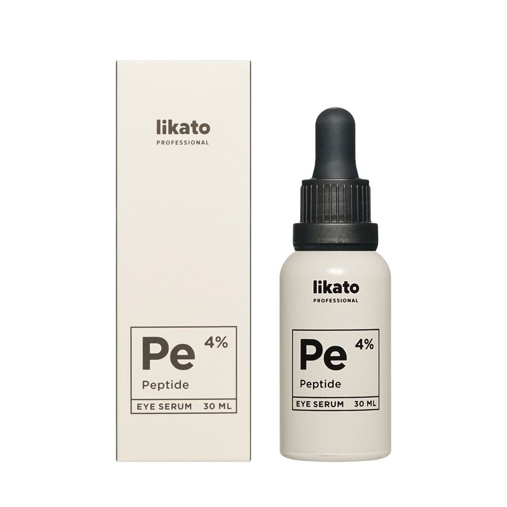 Сыворотка для кожи вокруг глаз с пептидами Likato Professional Pe 4% 30мл. Фото 1.