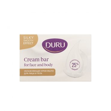 Увлажняющее крем - мыло для лица и тела Duru Caring cream bar 90г.